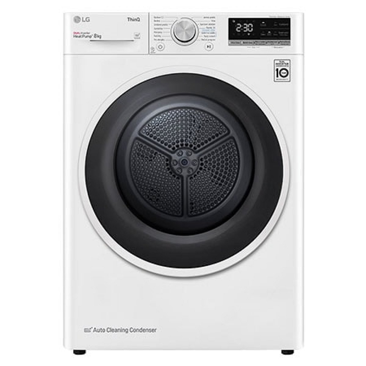 Sušička LG - 8 kg - DUAL Inverter Heat Pump™ -ThinQ™-Bílá