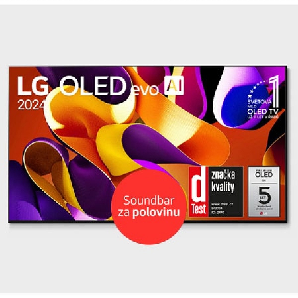 65"-LG OLED evo AI-G4 4K Smart TV- OLED65G4