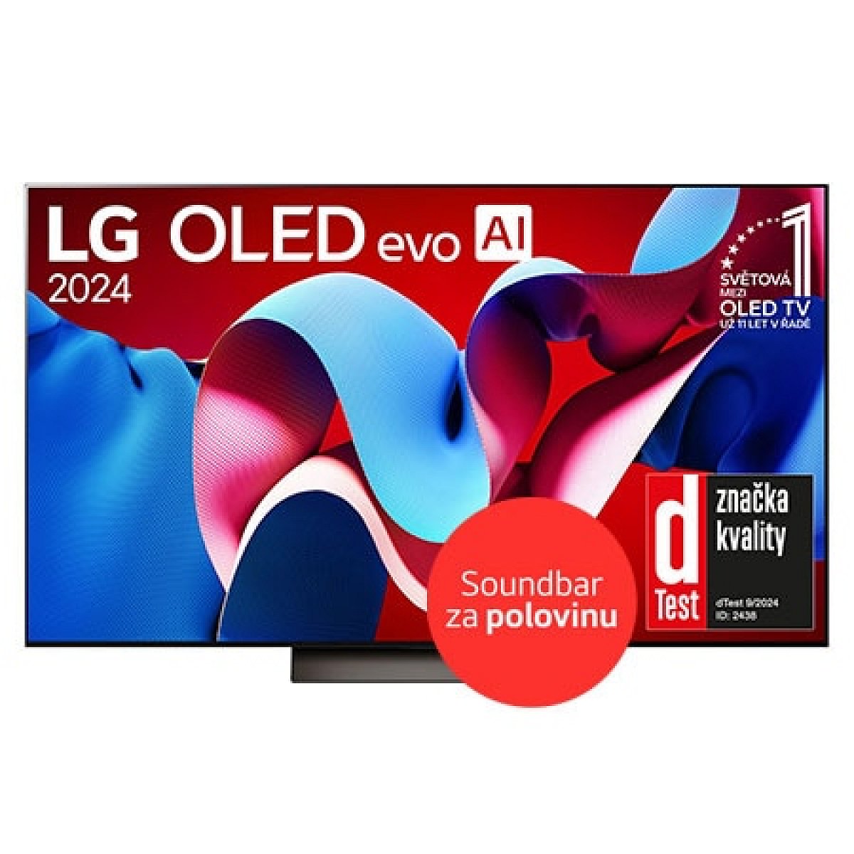 55"-LG OLED evo AI-C4 4K Smart TV- OLED42C4