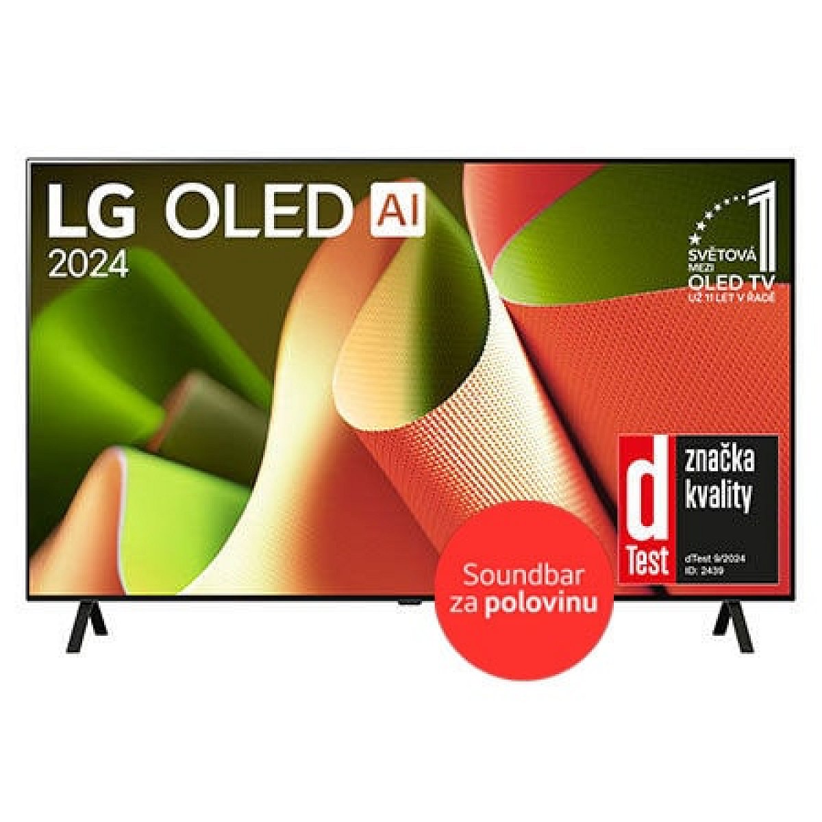 55"-LG OLED AI- B4 4K Smart TV- OLED55B4
