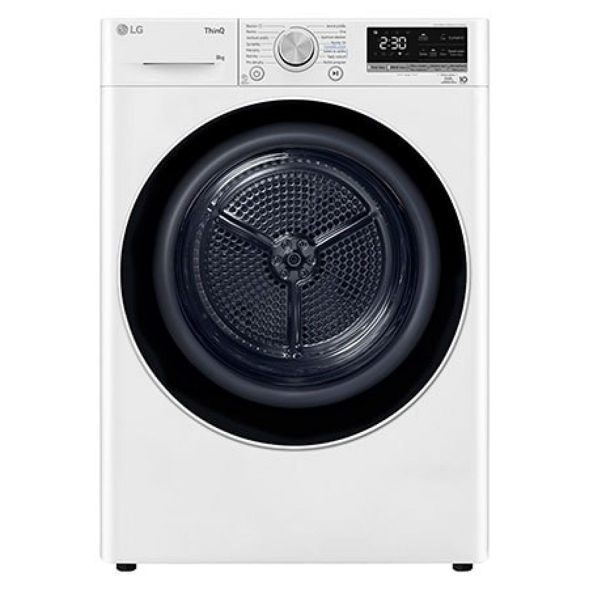 Sušička LG - 8 kg - DUAL Inverter Heat Pump™ -ThinQ™-Bílá