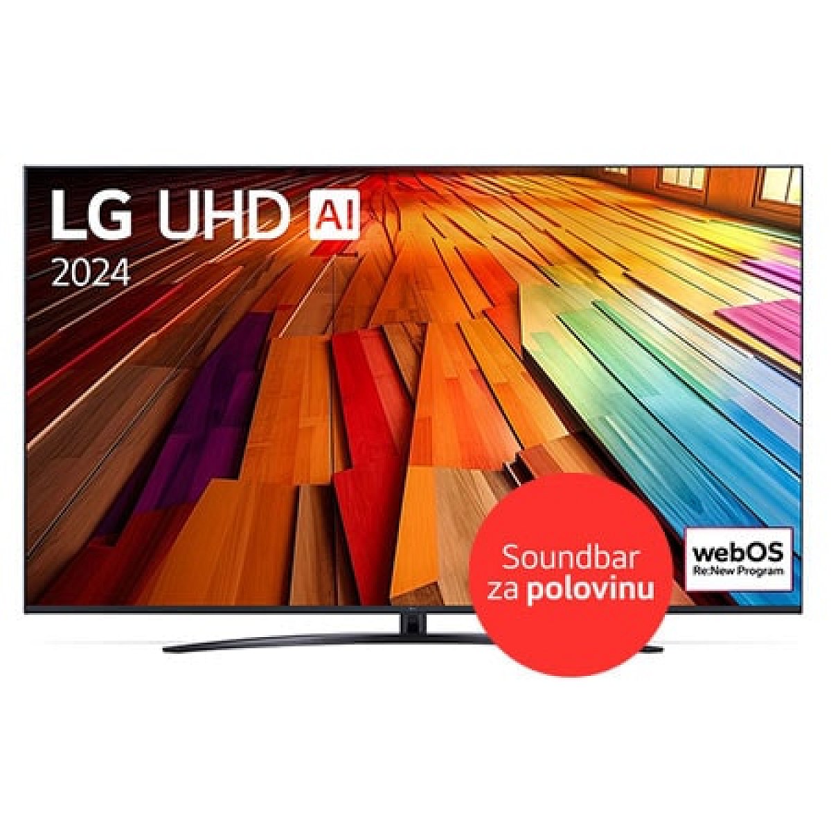 50''- LG UHD AI- UT81- 4K Smart TV-webOS24