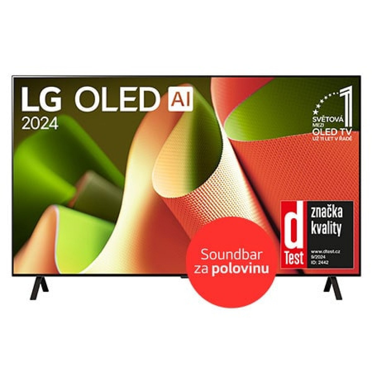 65"-LG OLED AI- B4 4K Smart TV- OLED65B4