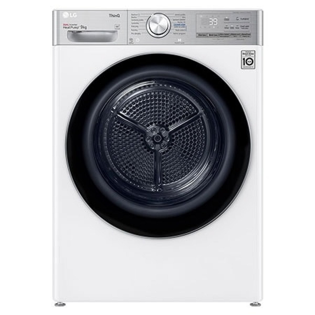 Sušička LG - 9 kg - DUAL Inverter Heat Pump™ -ThinQ™-Bílá