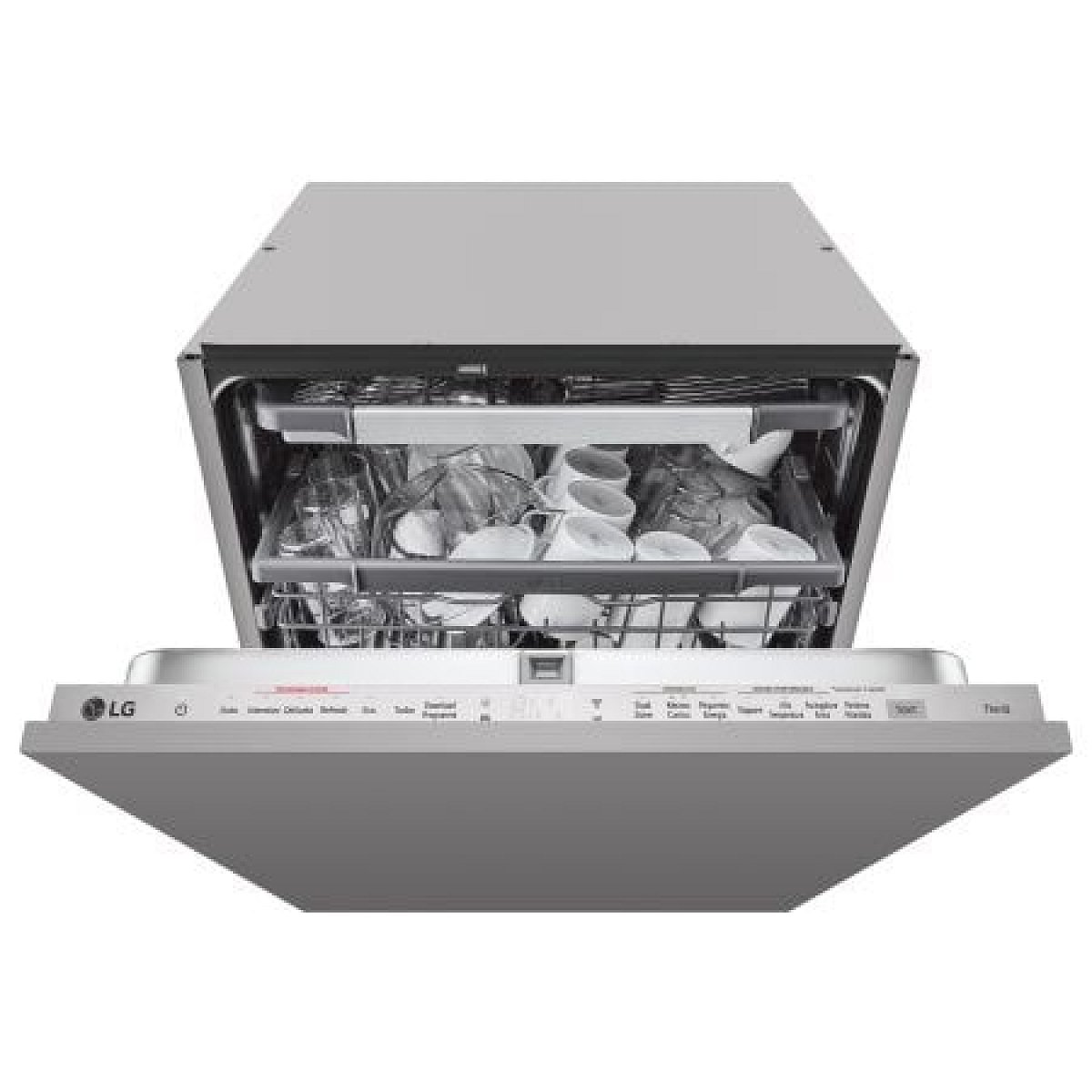 Vestavná parní myčka nádobí LG- B -14 sad nádobí QuadWash™- Noble Steel