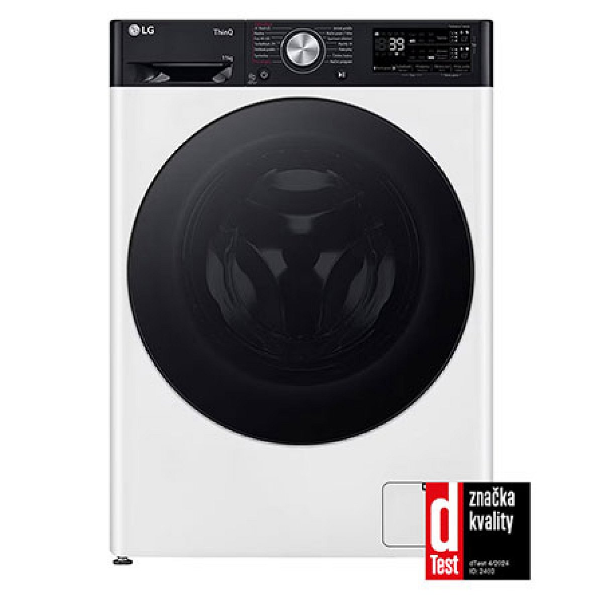 Parní pračka LG - 11 kg - A - 1400 ot./min - Direct Drive™ - AI DD™ -Bílá