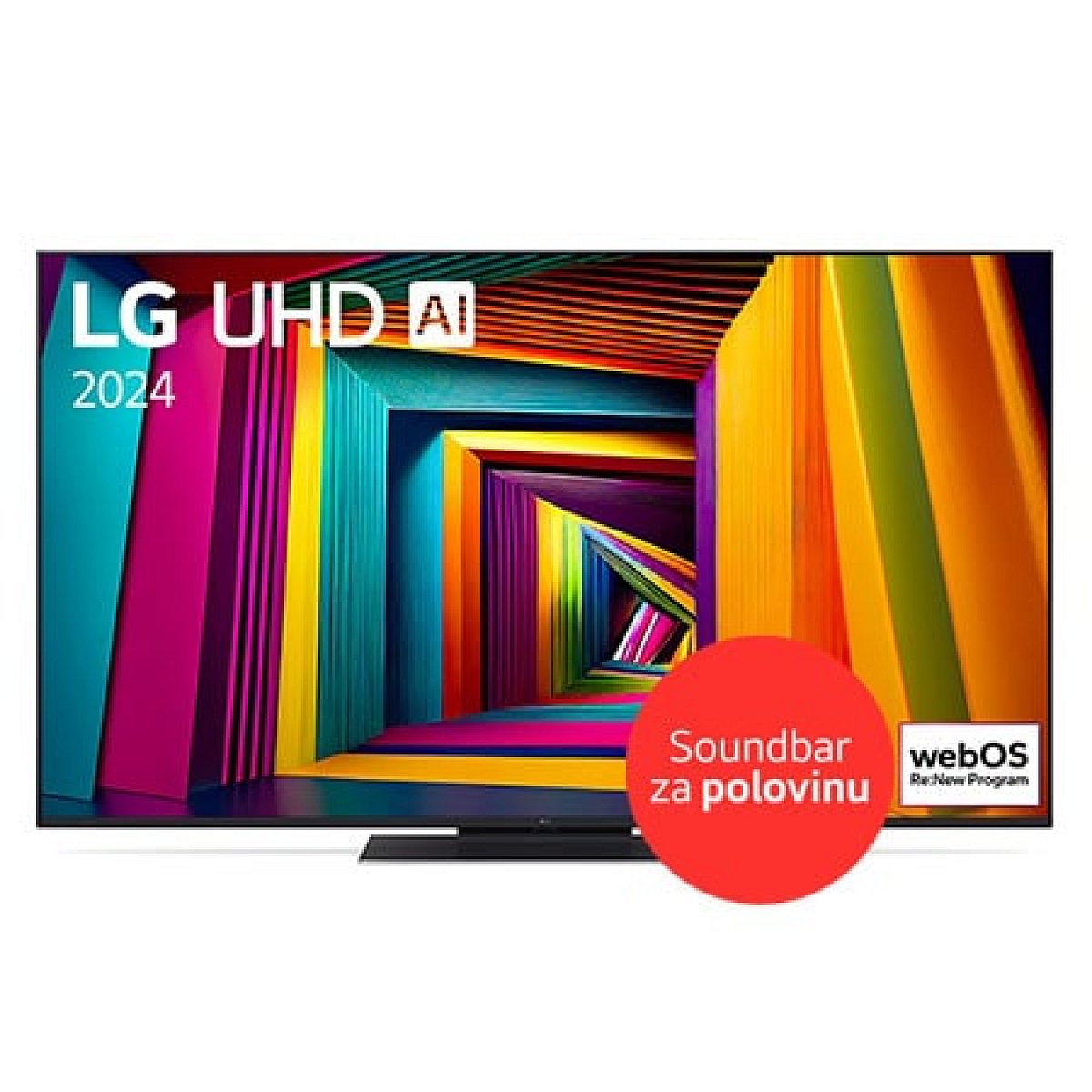 55''- LG UHD AI- UT91- 4K Smart TV-webOS24