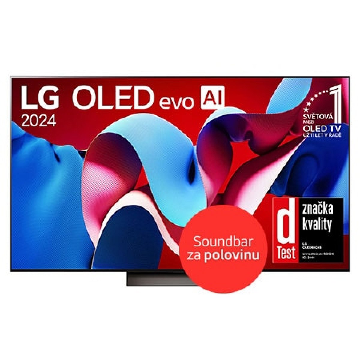 65"-LG OLED evo AI-C4 4K Smart TV- OLED65C4