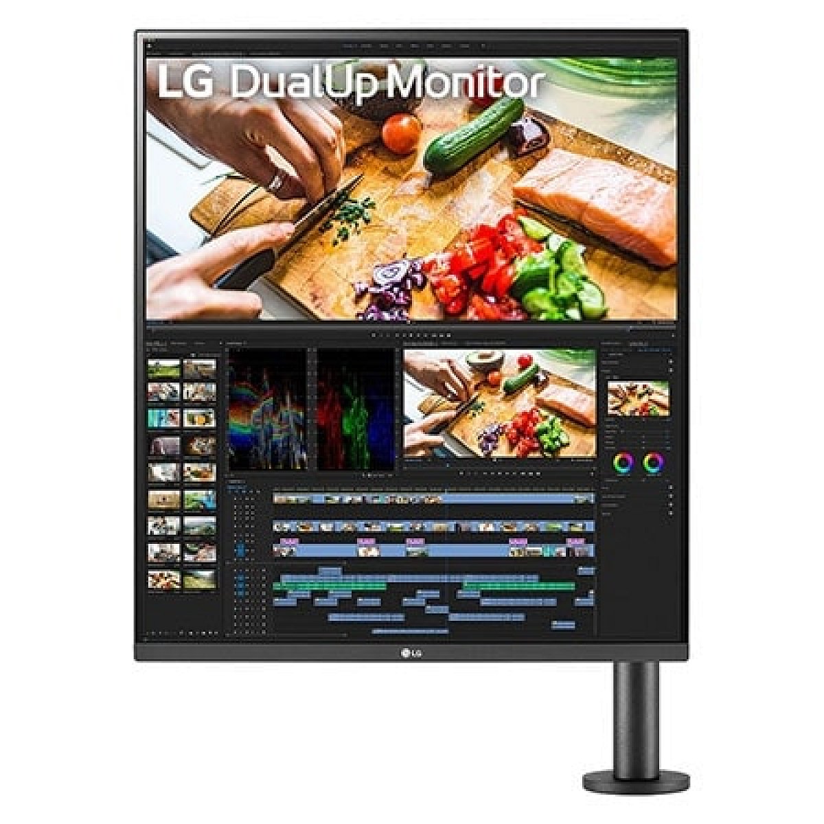 27,6palcový monitor DualUp 16 : 18 s ergonomickým stojanem a USB Type-C™