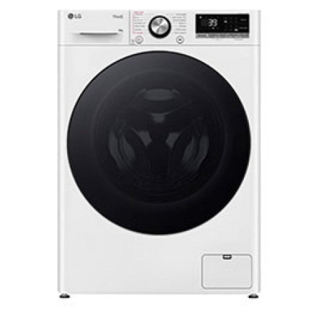 Slim parní pračka LG - 8 kg - A - 1200 ot./min - Direct Drive™ - AI DD™ -Bílá