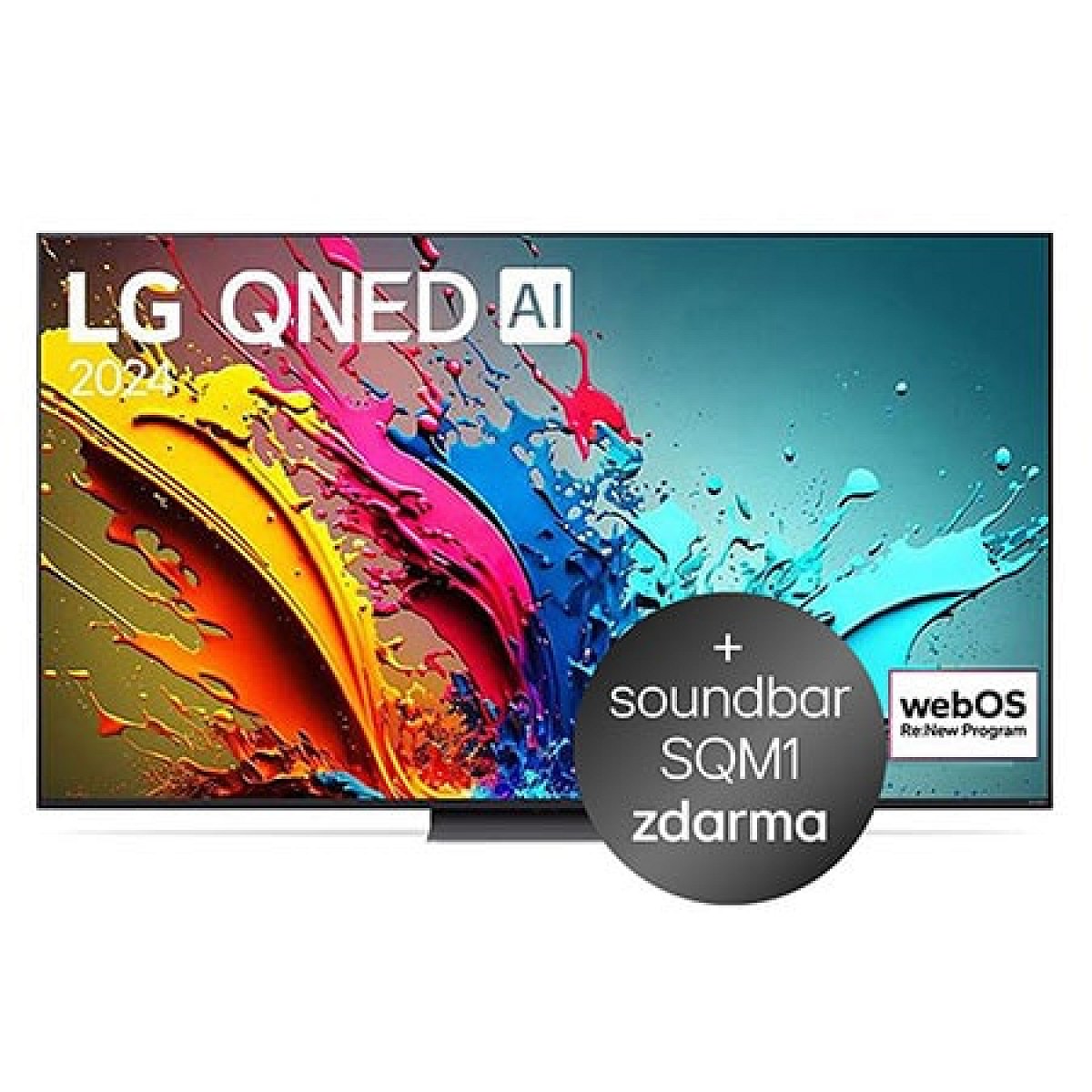 50"-LG QNED AI- QNED86- 4K Smart TV- webOS24