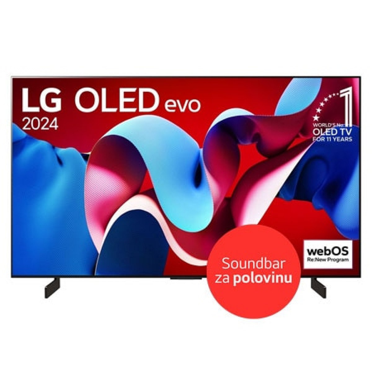 42"-LG OLED evo AI-C4 4K Smart TV- OLED42C4