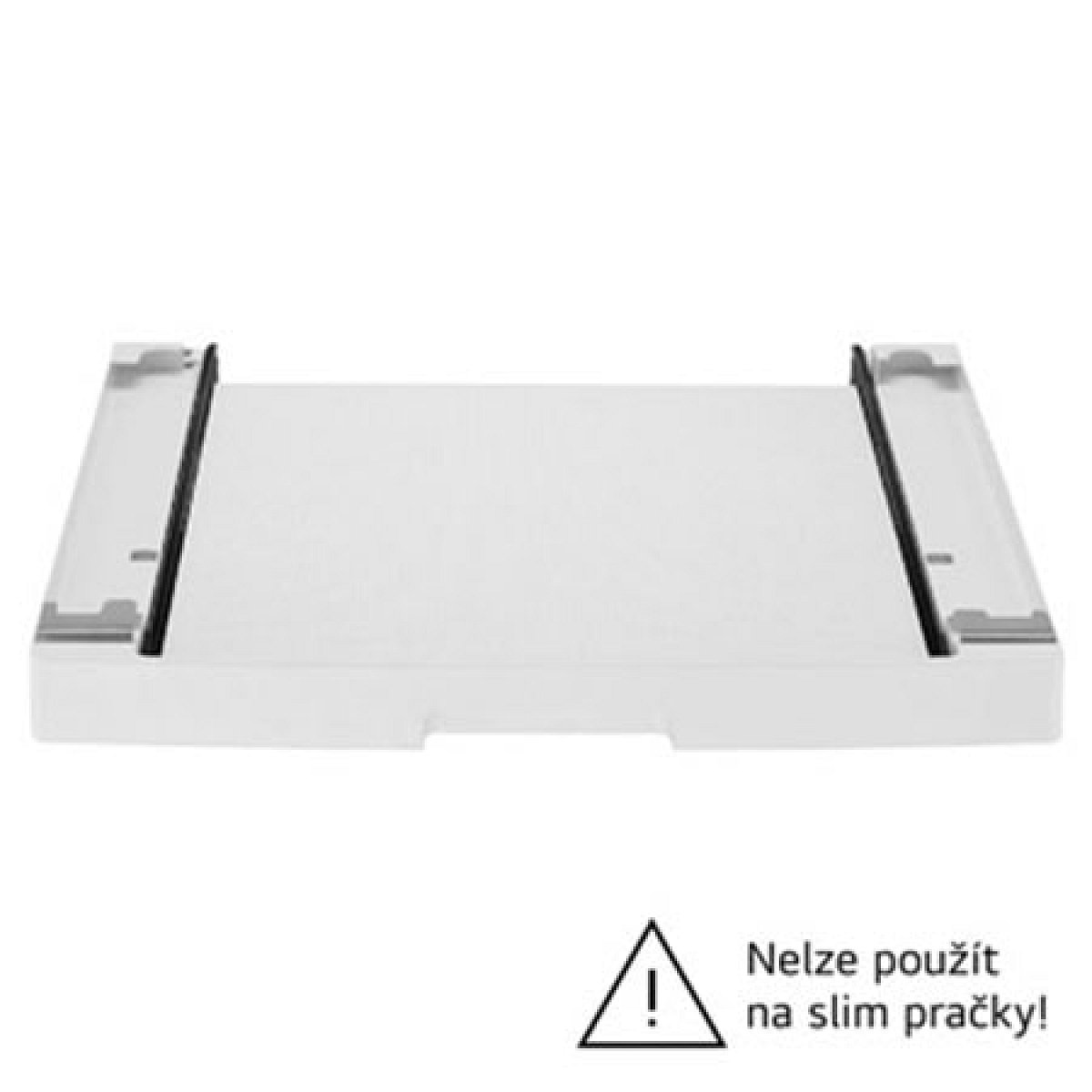 Mezikus pro pračky LG s hloubkou 55 - 65 cm - DSKSS - Spojovací díl pro pračku a sušičku s výsuvem - Bílá