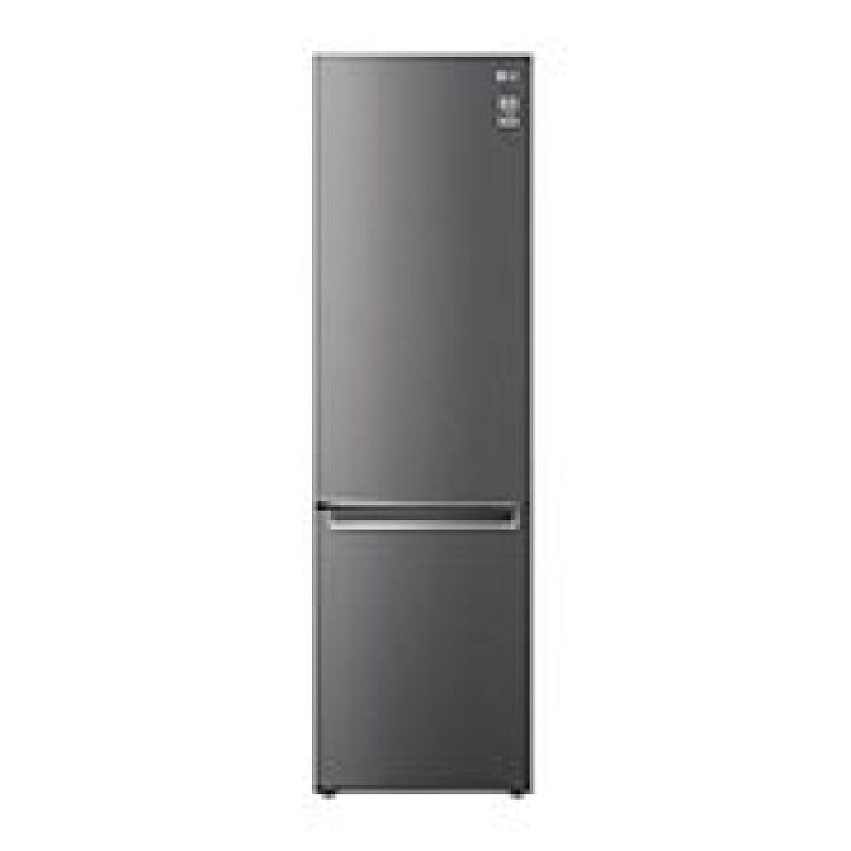 384L DoorCooling+™ Kombinovaná chladnička, Černá/šedá